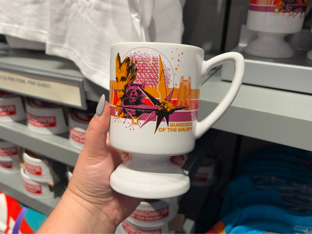 Taza Epcot a través de los ojos de Quill