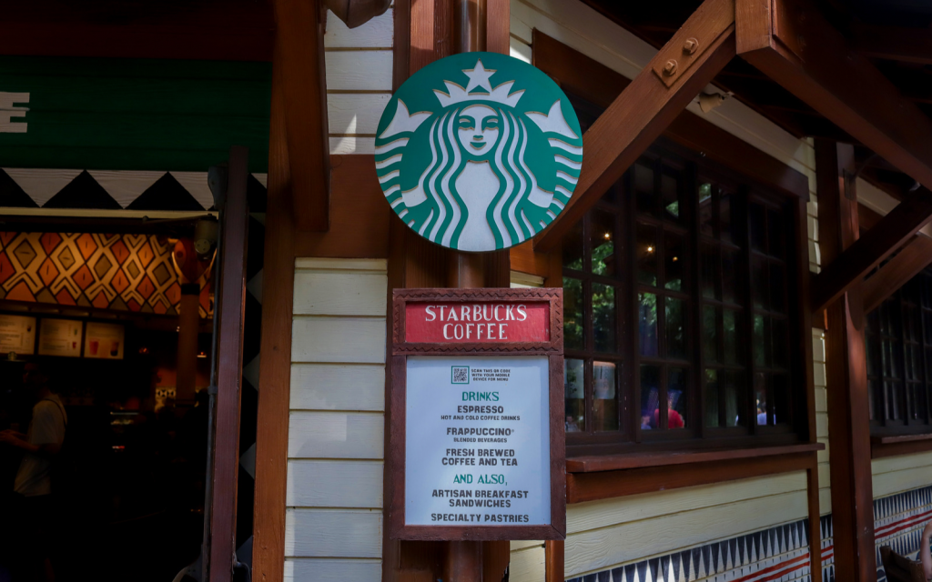 Disney's Animal Kingdom's Starbucks Opens, Flat White Lattes To