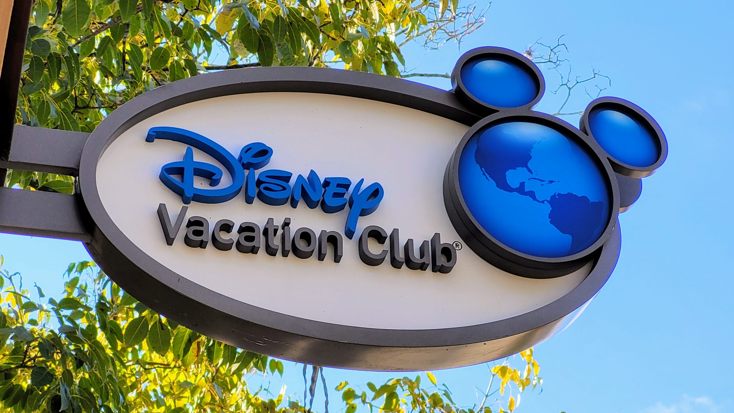 Disney Vacation Club Sign
