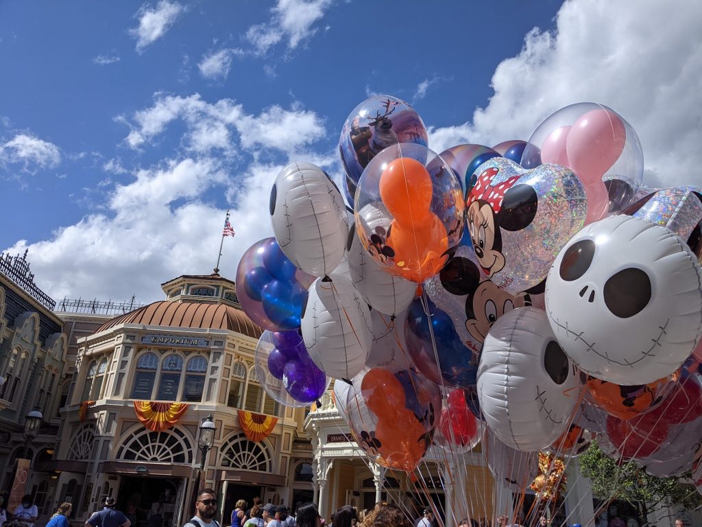 Fall Balloons in Magic Kingdom