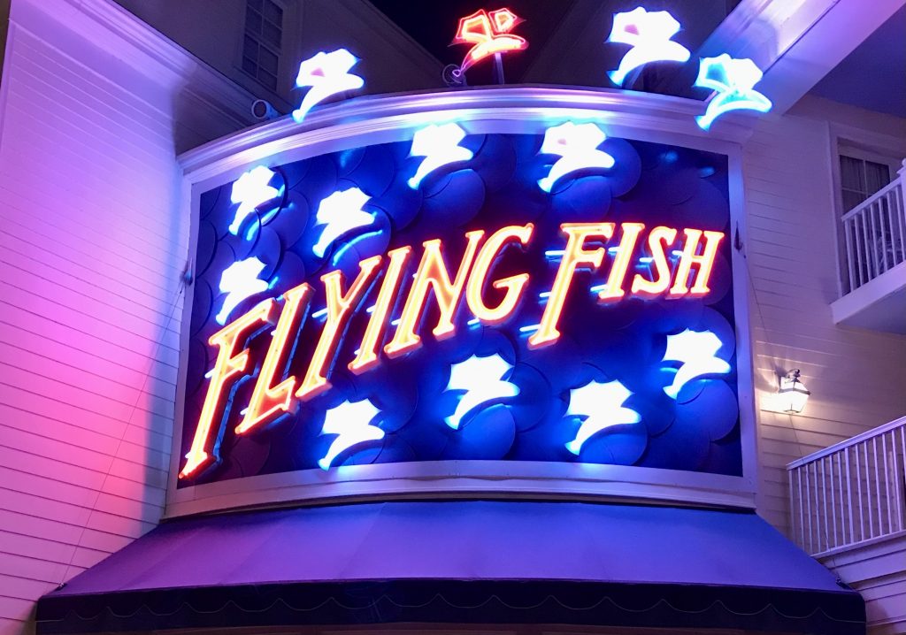 Flying Fish el paseo marítimo de Disney