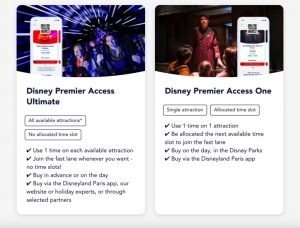 Disney Premier Access Plans