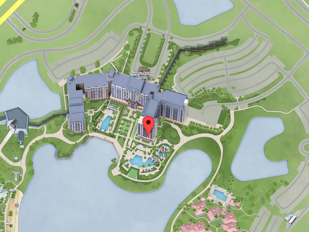 topolino's terrace on Disney World Map
