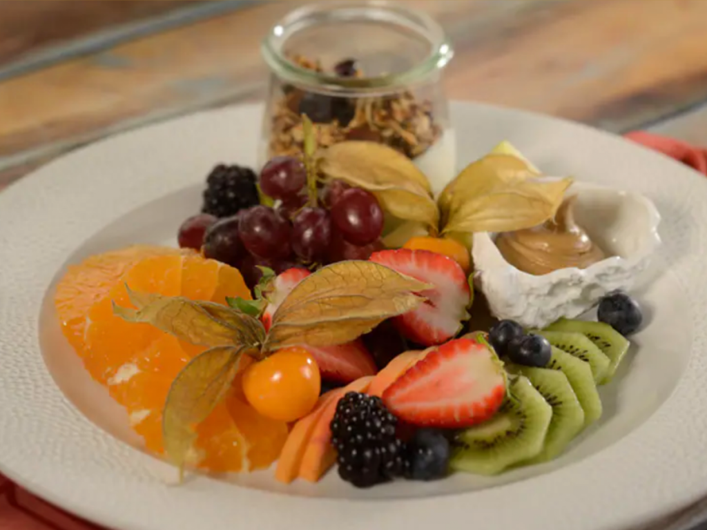 topolino's terrace breakfast Fruit Plate
