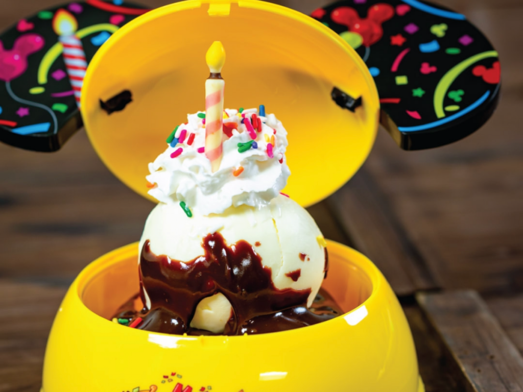 The Birthday Mickey Ear Hat Bowl