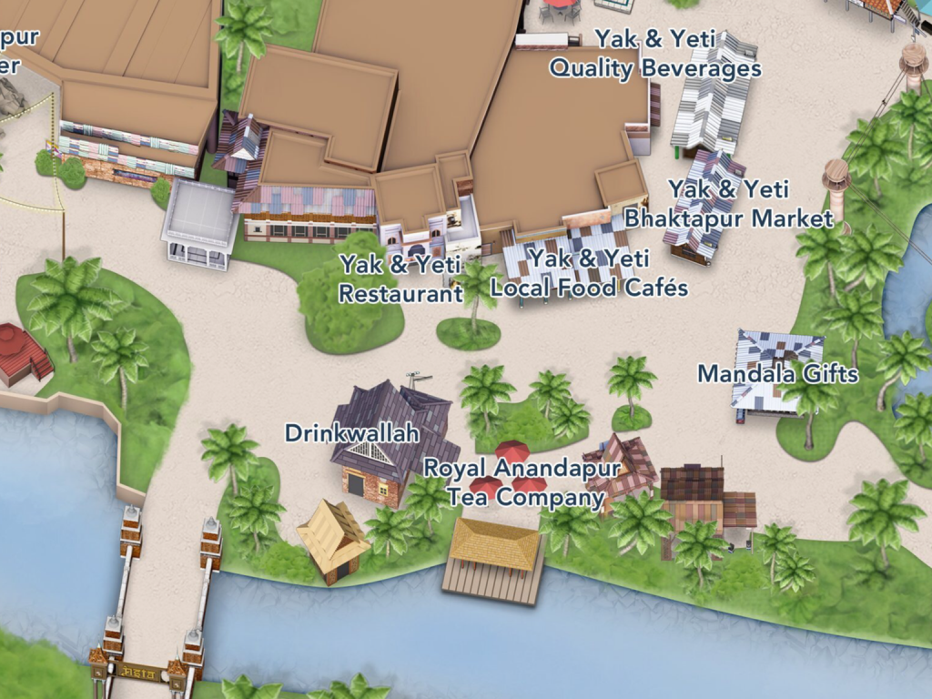 Where to find Drinkwallah at Disney's Animal Kingdom