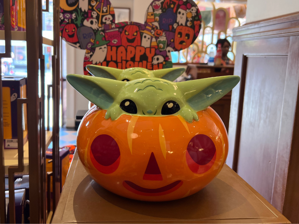 Disney Grogu Halloween Candy Bowl