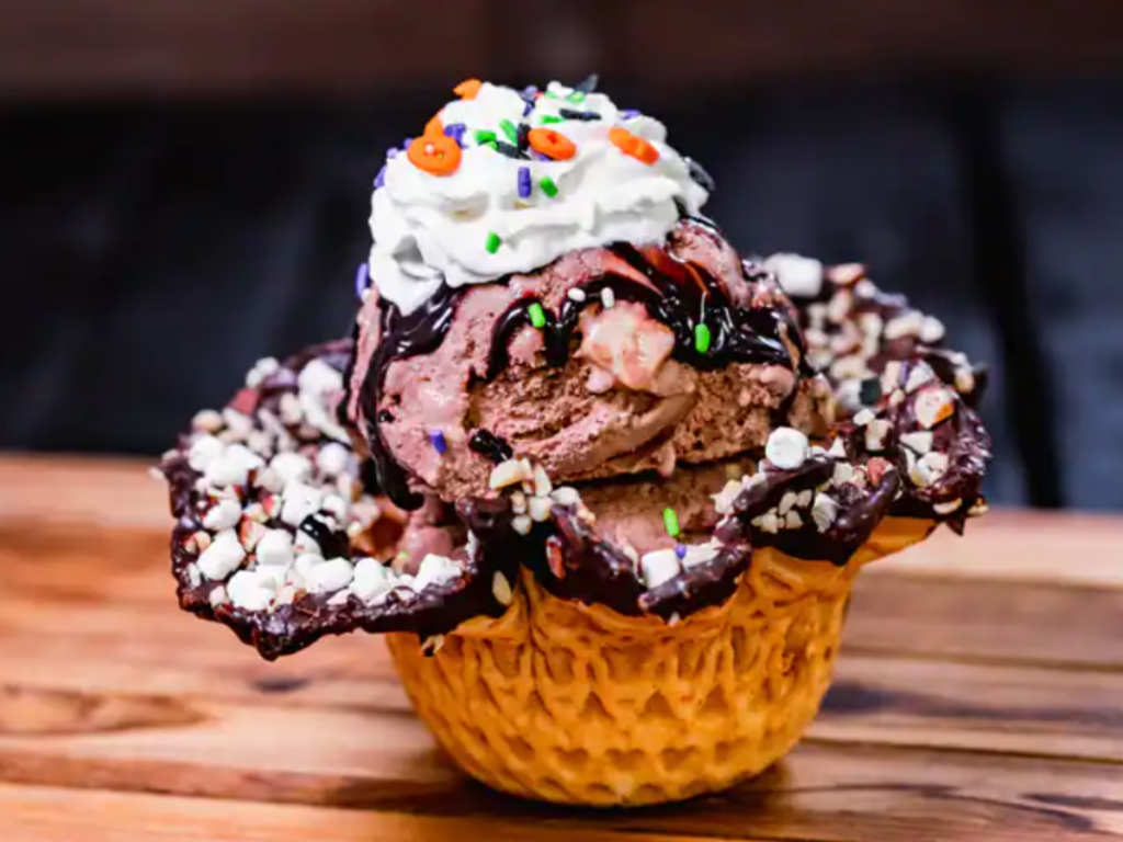 Rocky Road Halloween Sundae Disneyland 