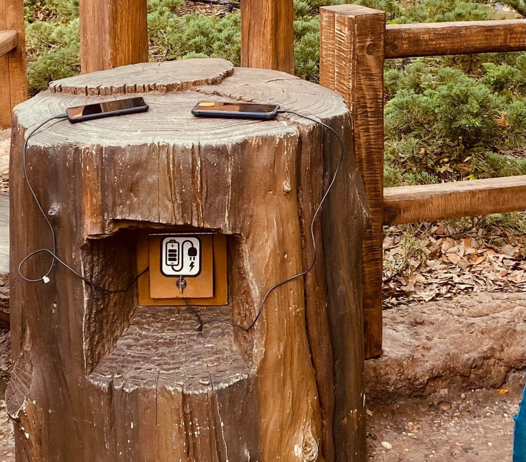 Disney World Fantasyland Charging Station