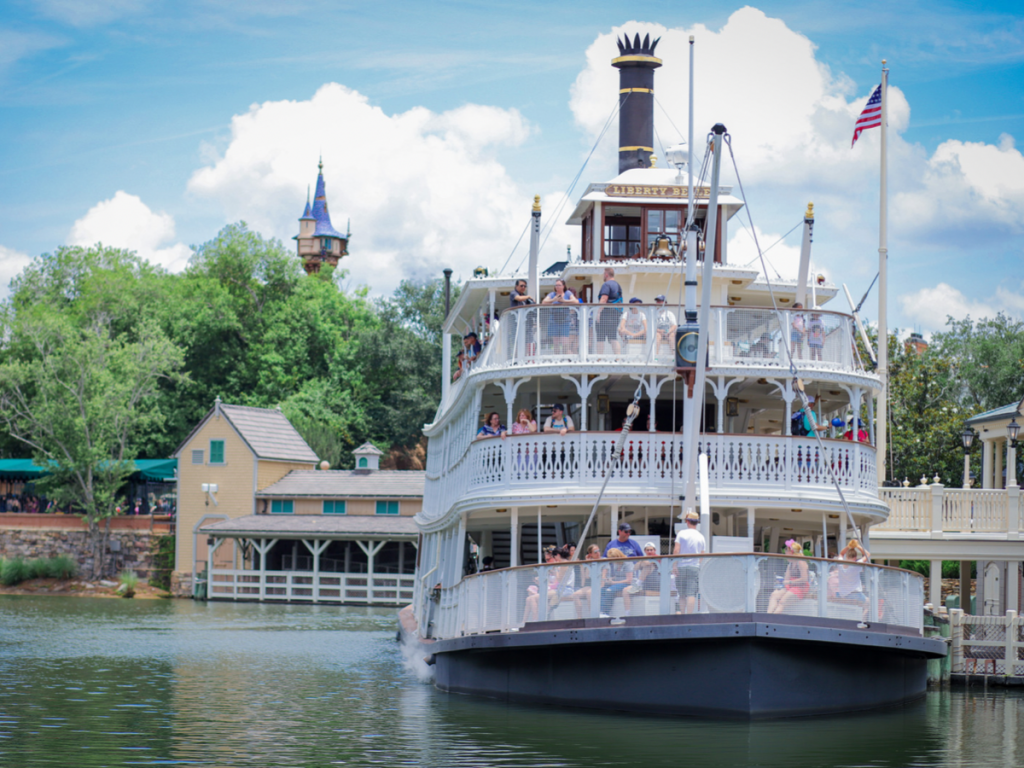 the liberty square riverboat