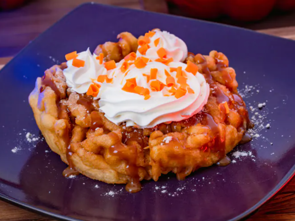 Disneyland Halloween Pumpkin Spice Funnel Cake