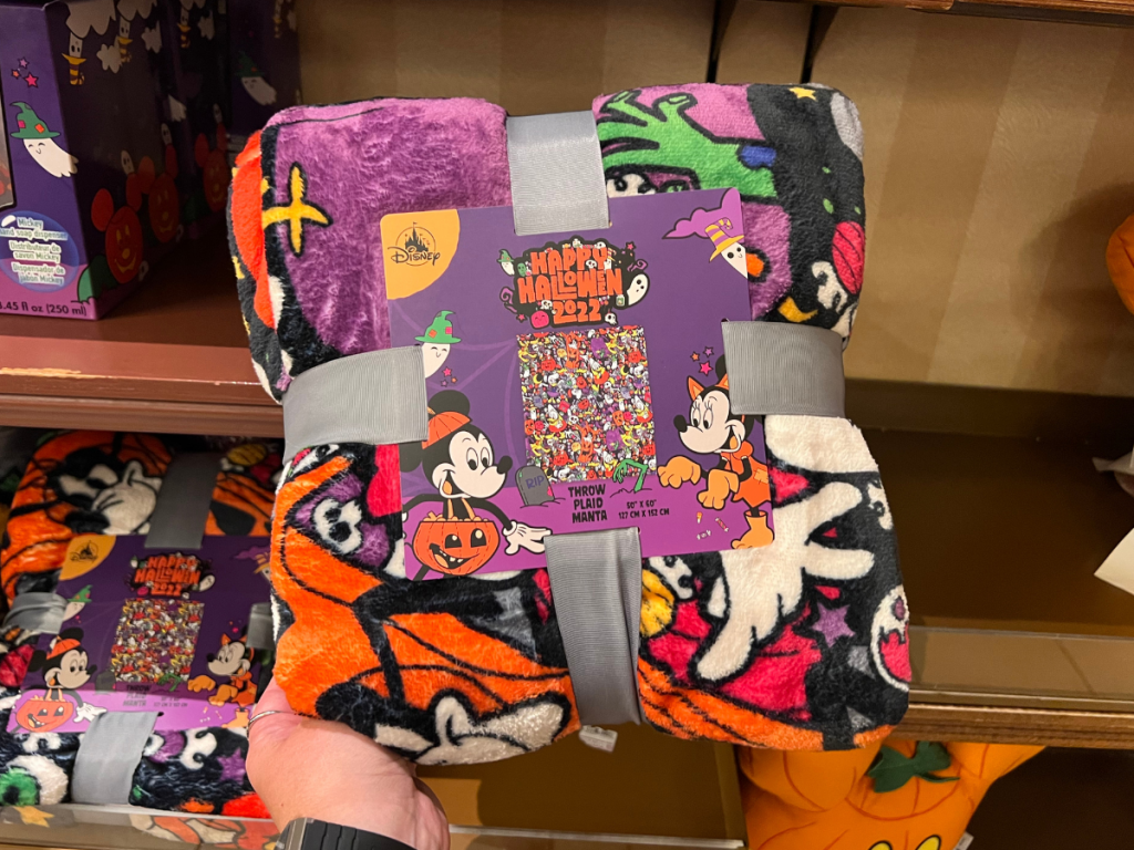 Mickey Mouse and Friends Halloween Throw Blanket