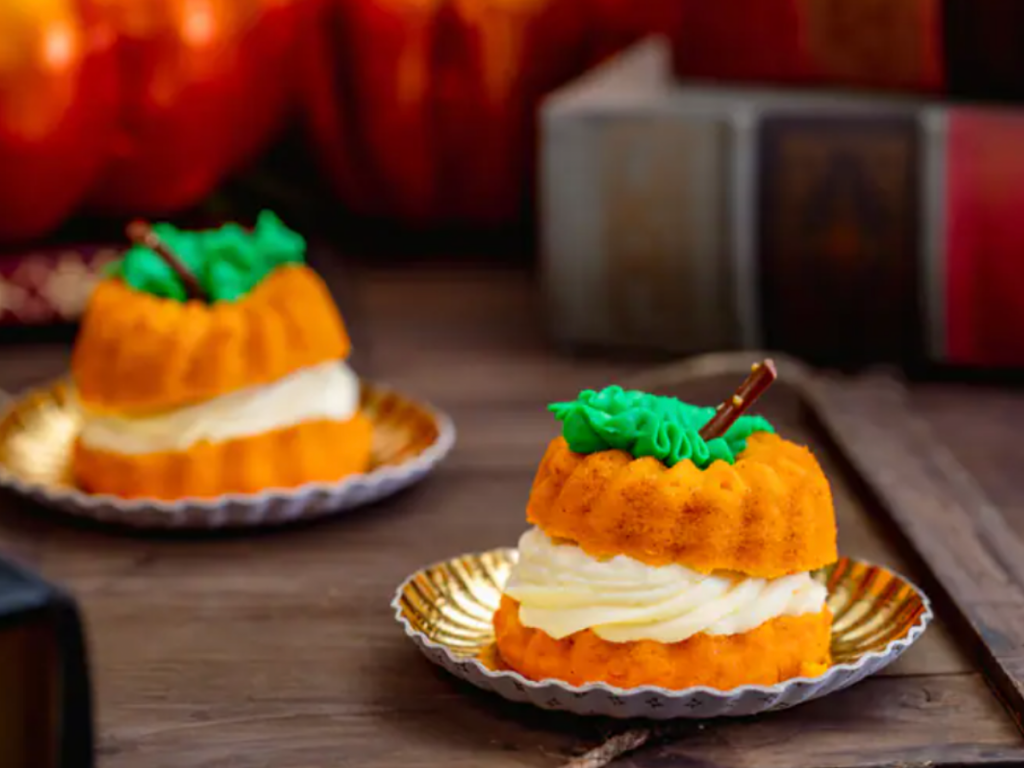 Disneyland Halloween Pumpkin Bundt Cake