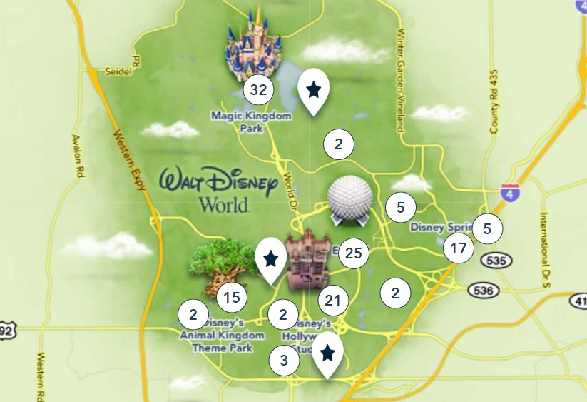 How to Find Coin Press Machines On the My Disney Experience App - DVC Shop