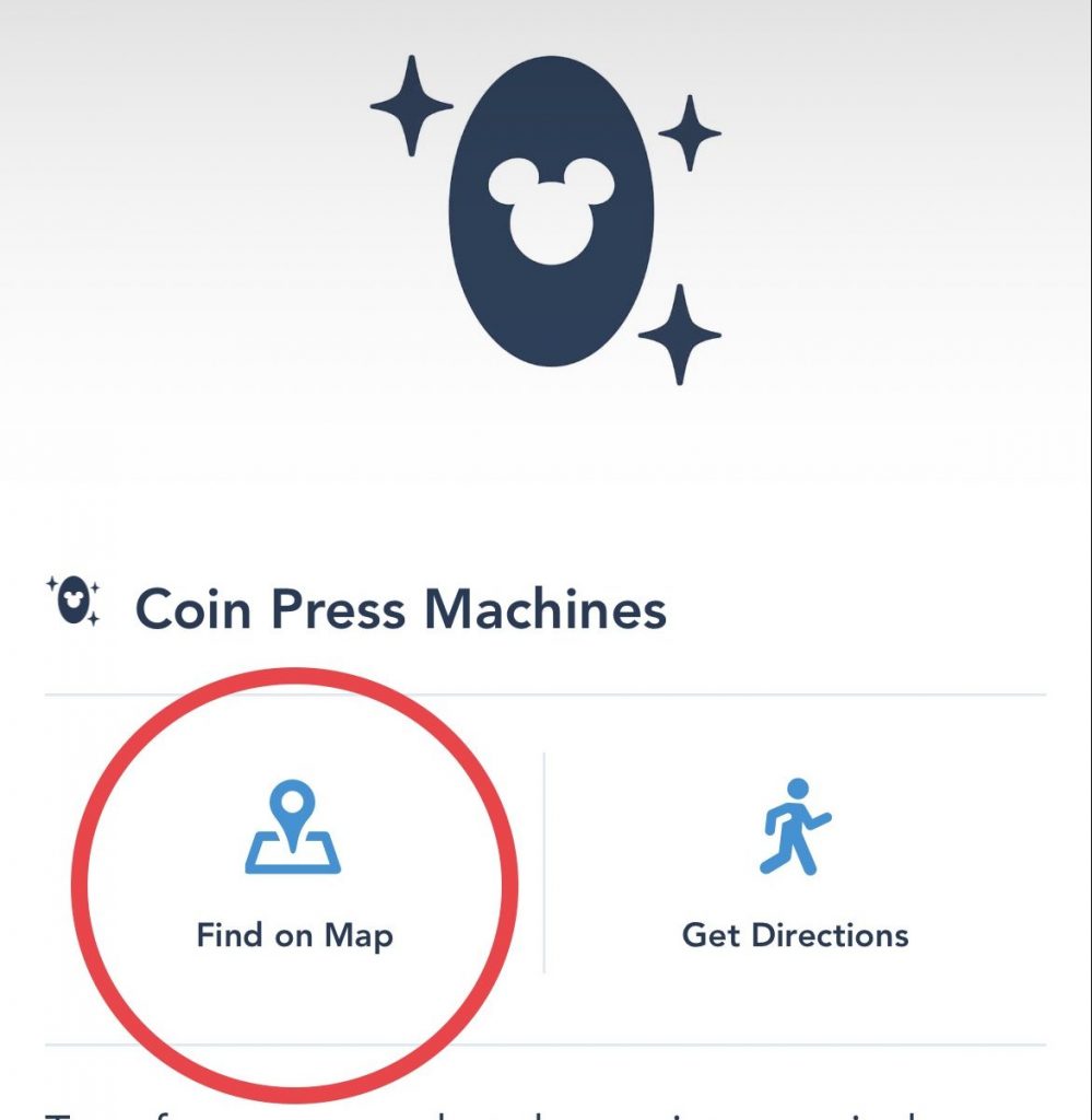 Disney Coin Press Interactive Map 