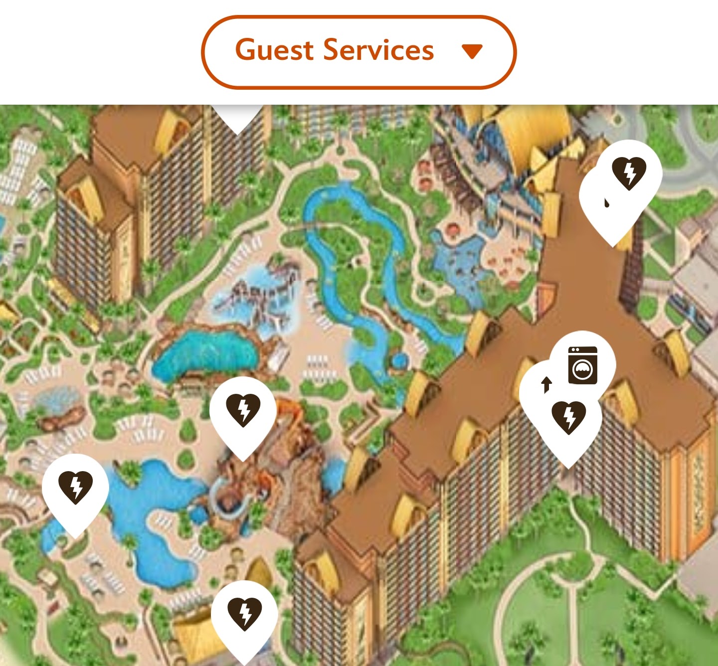 Guest Services - Aulani Resort App