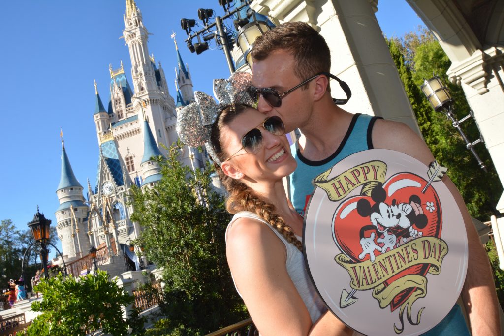 Botón Disney PhotoPass Día de San Valentín