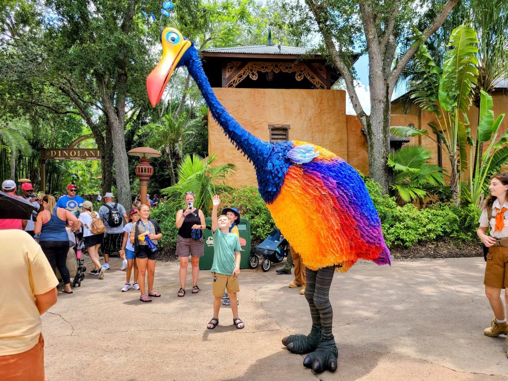 Kevin on Discovery Island in Disney's Animal Kingdom