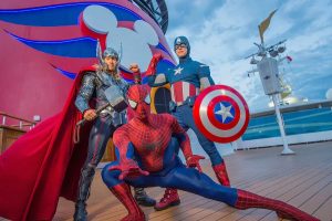 Personajes de Marvel de Disney Cruise Line