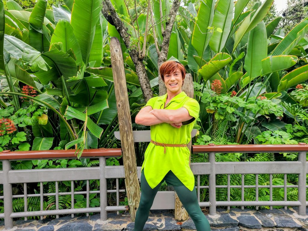 Peter Pan in Magic Kingdom