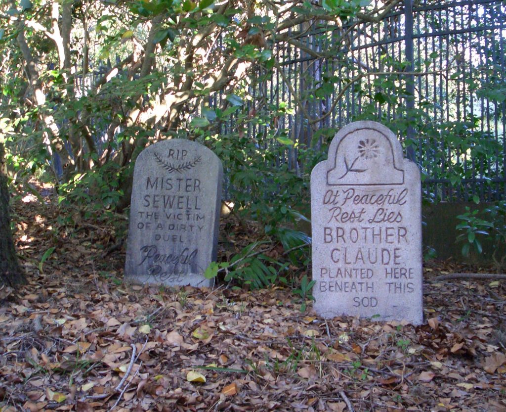 Disney World Haunted Mansion Headstones