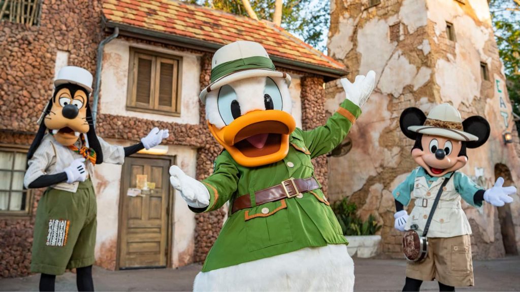 Pato Donald en Tusker House