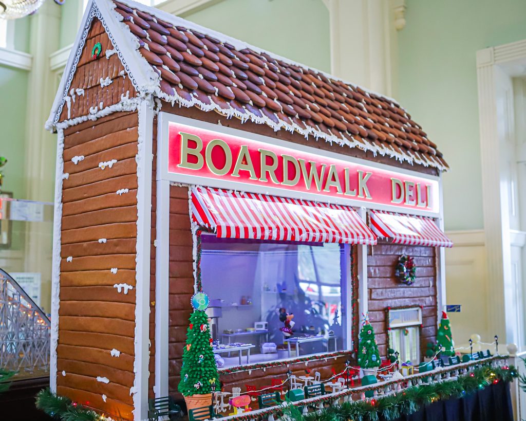 BoardWalk Deli Gingerbread House