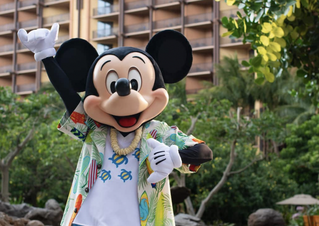 Mickey Mouse at Disney Aulani 