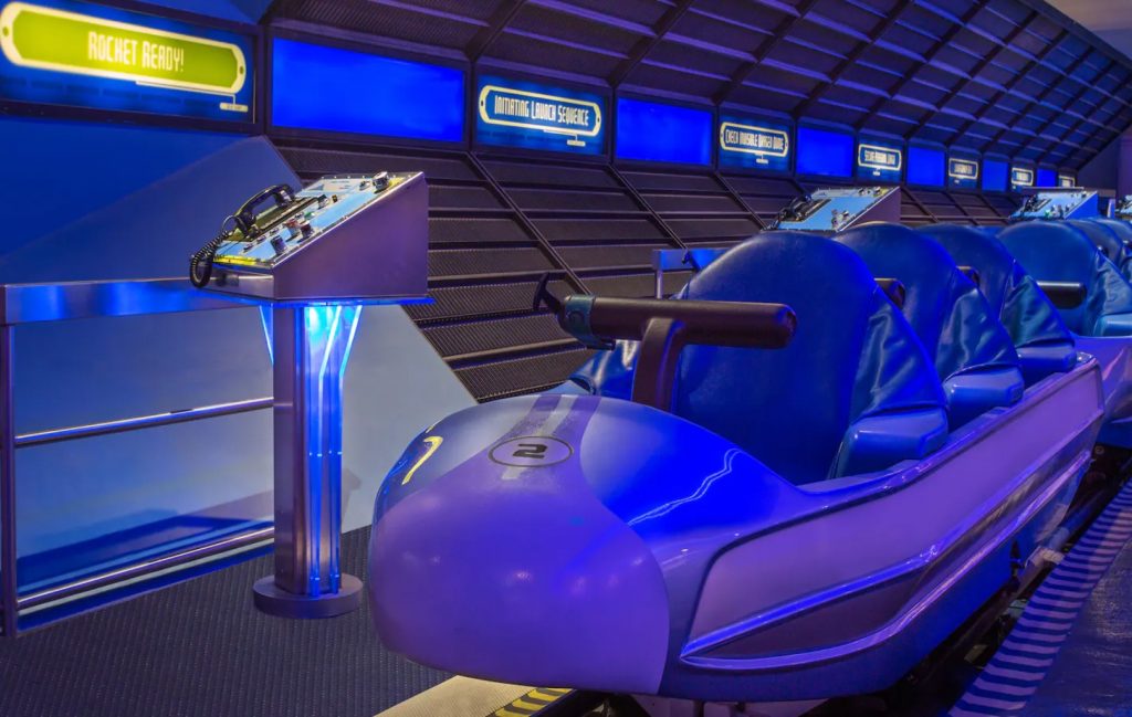 space mountain disneyland cars