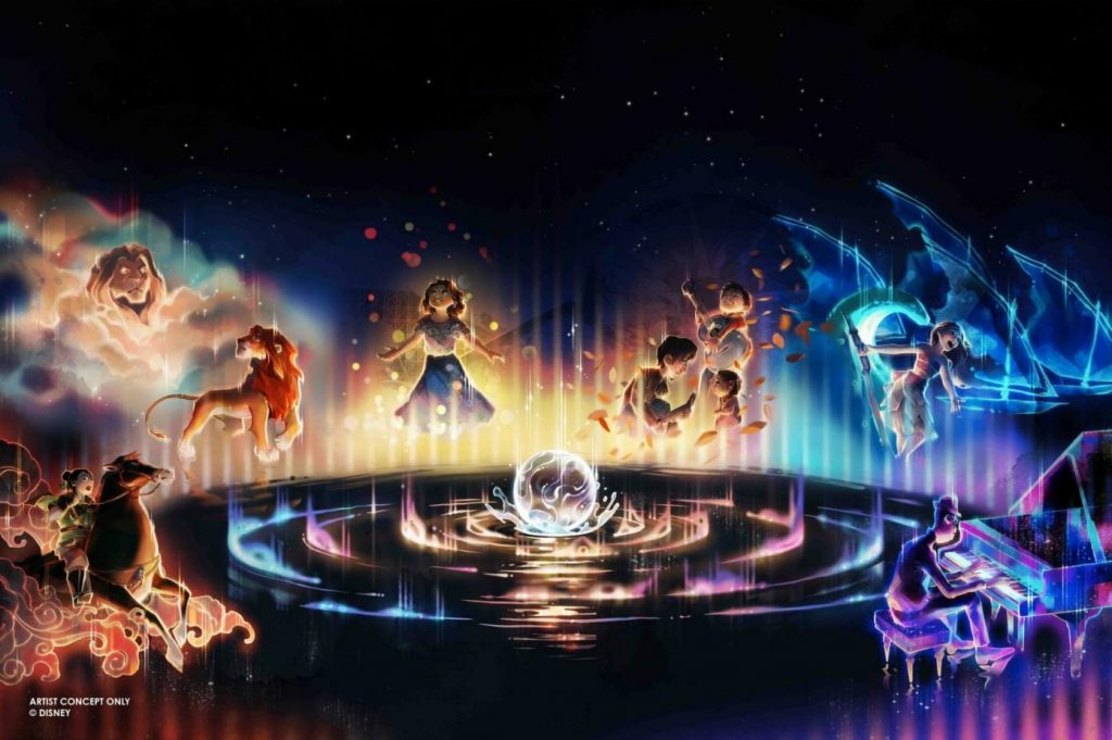 “World of Color – One” in Disney California Adventure Park