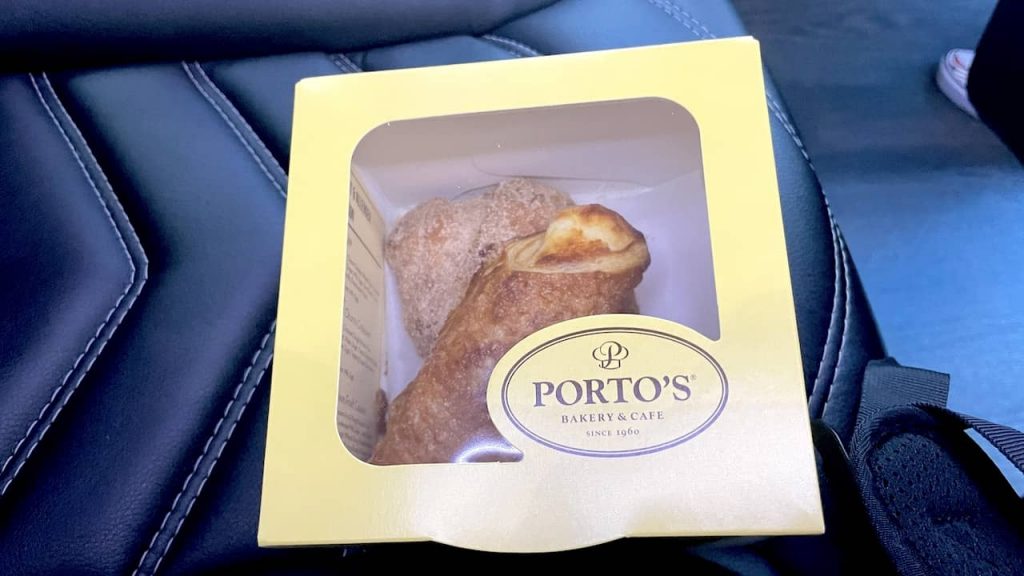 Porto's Bakery & Cafe pastries 