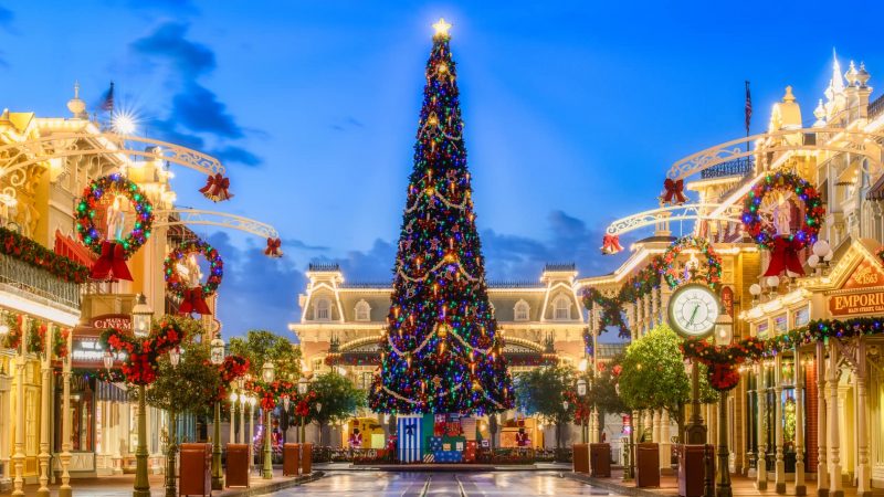 Disney World Christmas Tree