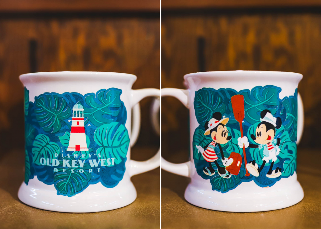 Old Key West Minnie and Mickey Mug