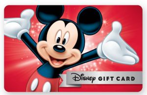 Tarjeta de regalo de Disney