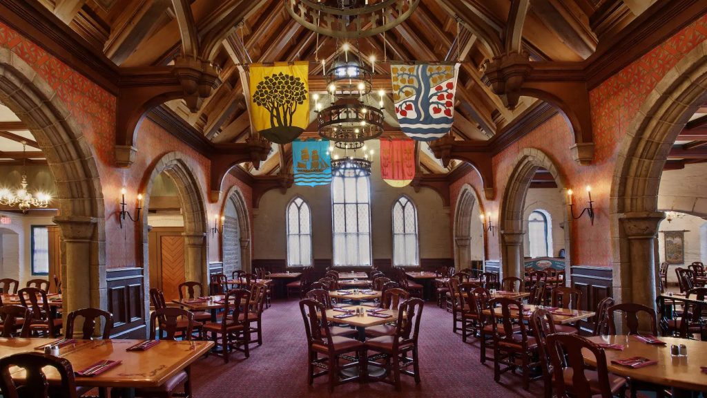 Inside of Akershus Royal Banquet Hall