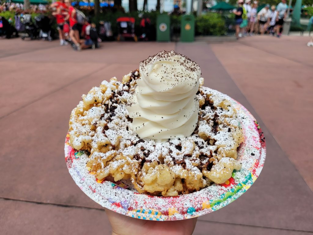 Cookies 'n Cream Funnel Cake from Epic Eats