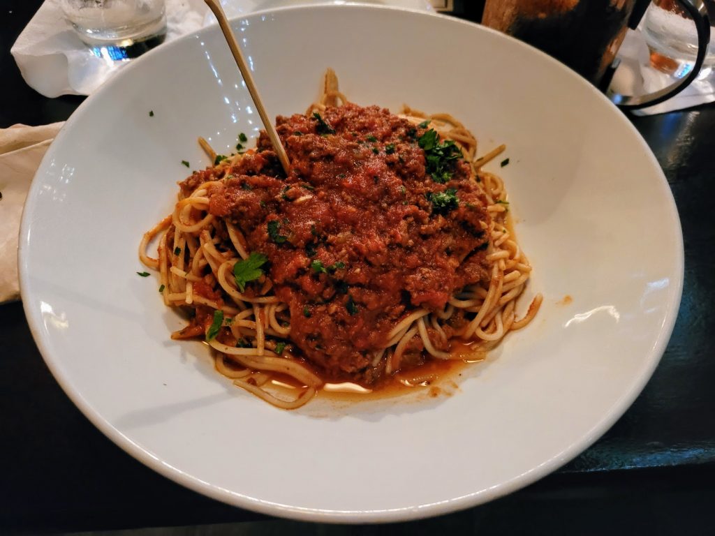 Spaghetti Bolognese from Mama Melrose Ristorante Italiano