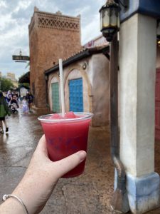 Granizado de granada y cítricos de Epcot