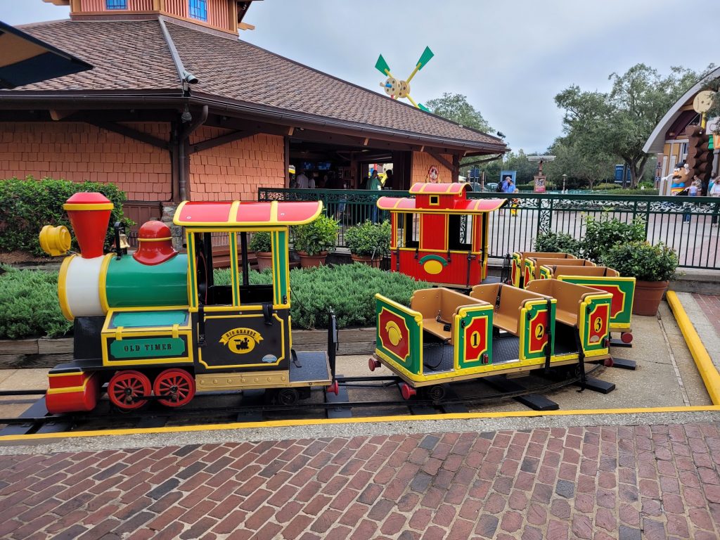 Paseo en tren en Disney Springs