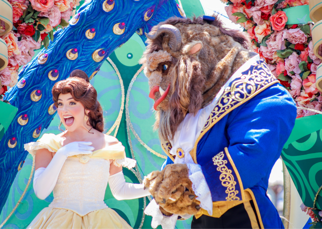 Desfile del Festival de la Fantasía de la Bella y la Bestia