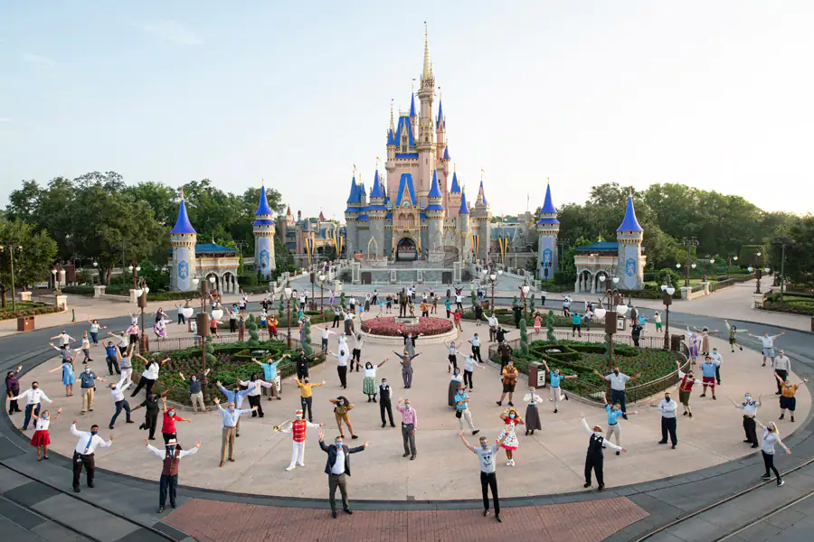 Cast Members Line Magic Kingdom