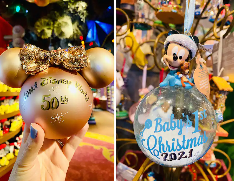 Personalized Ornaments Photo by Disney