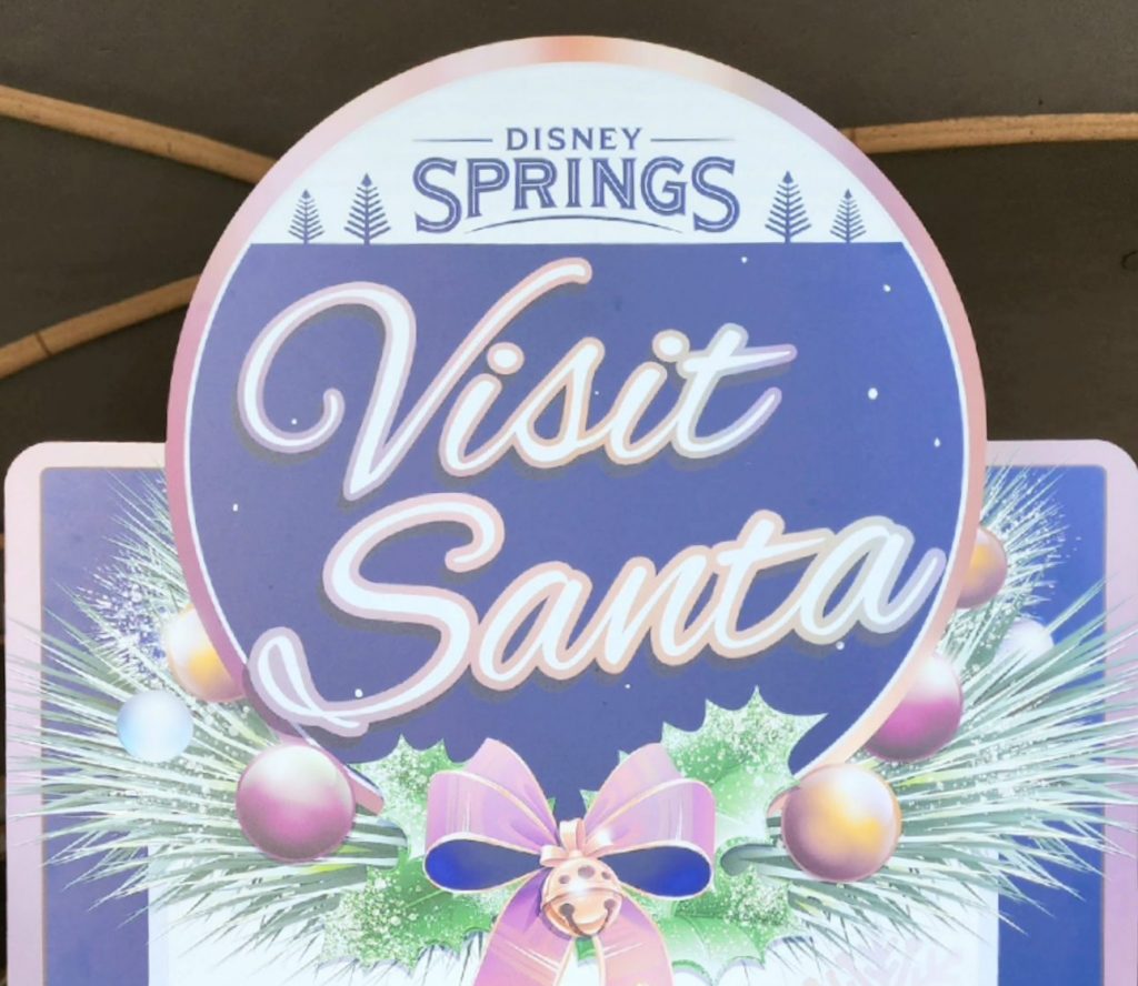Santa Disney Springs