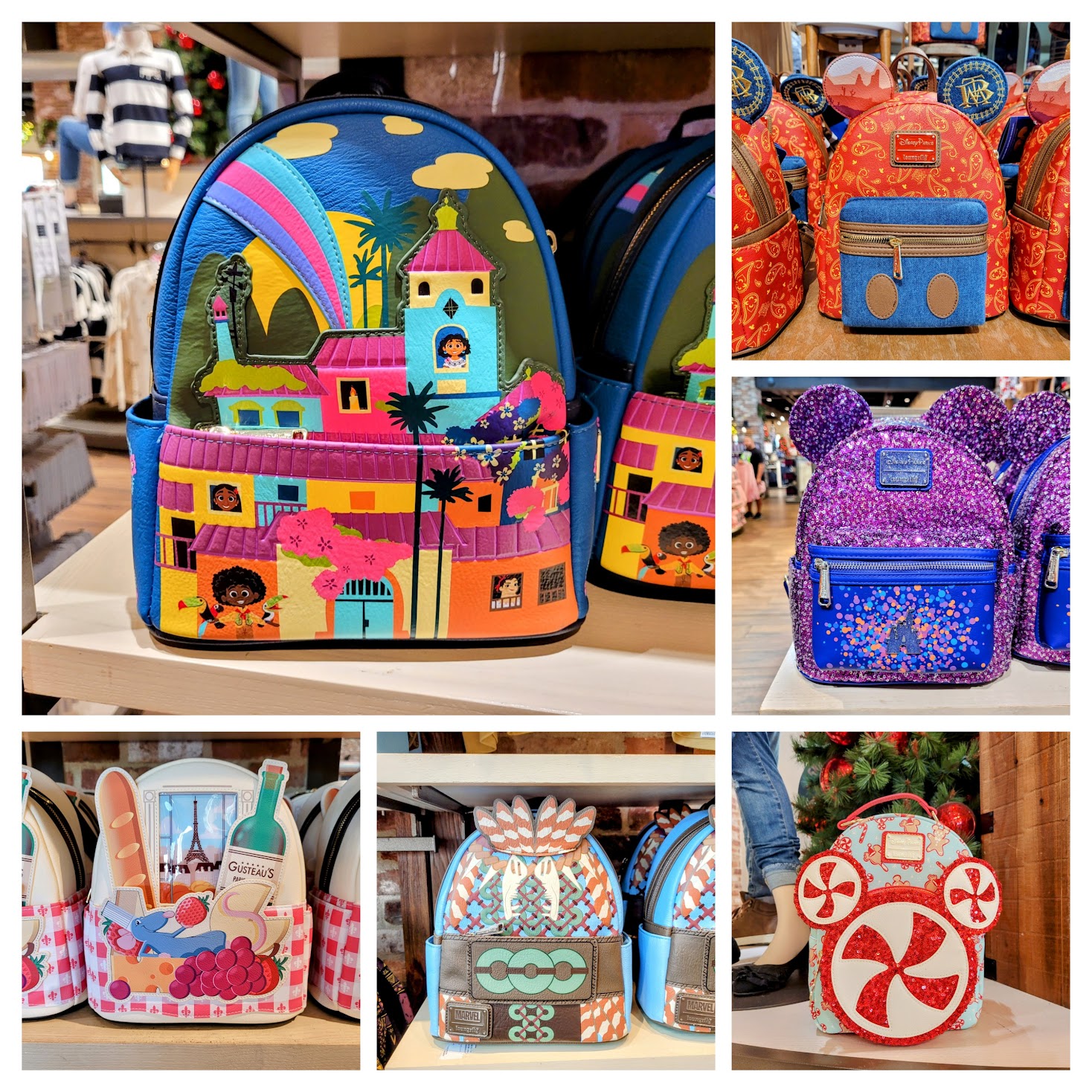 What is the most expensive loungefly backpack - Loungefly Disney Parks Exclusive Backpack park-themed designs and features