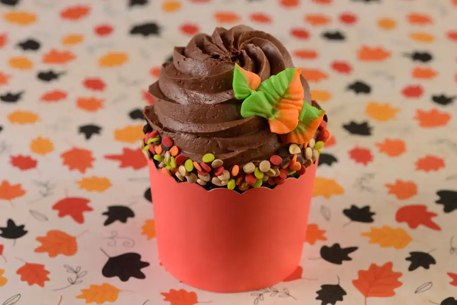 Falling for Plant-based Cupcake