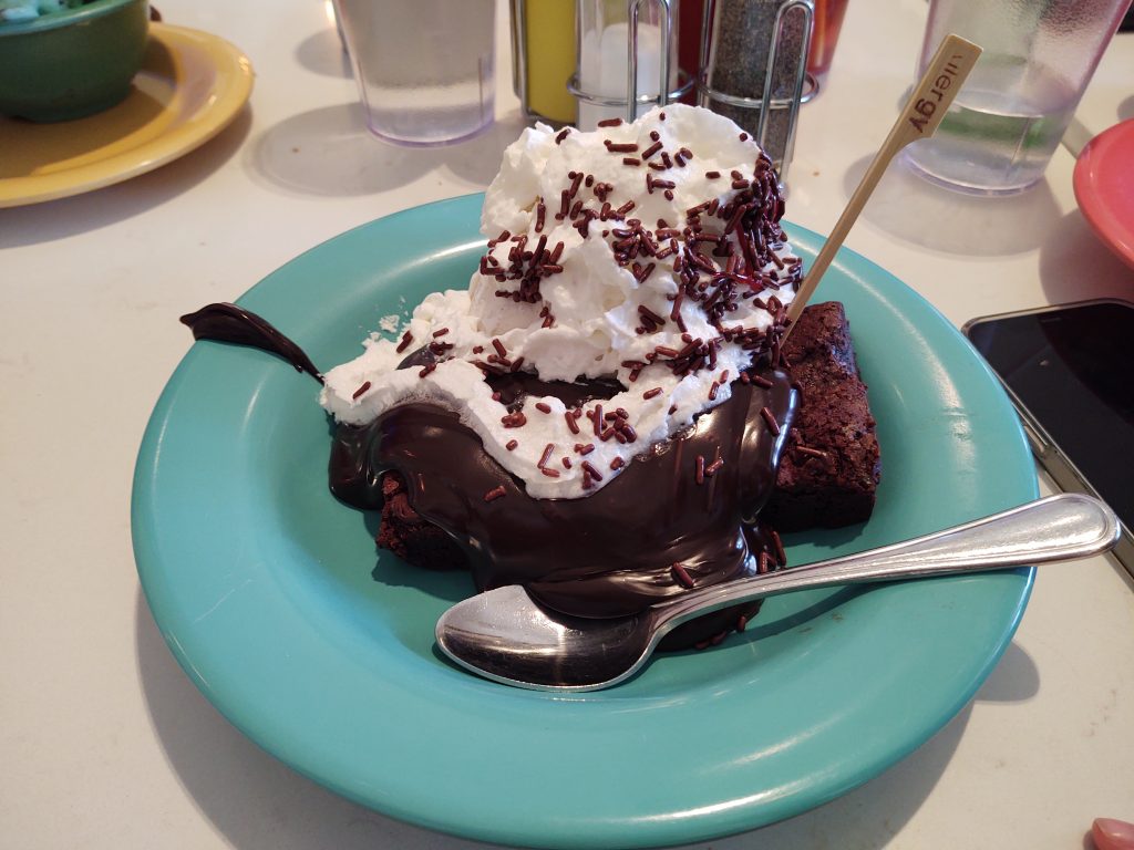 Beaches and Cream Gluten Free Brownie