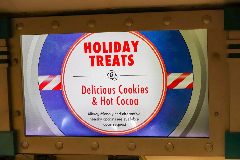 Disney Tomorrowland Holiday Treat location