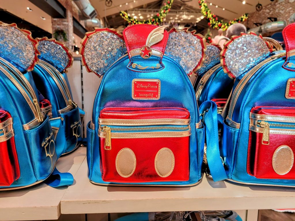 Classic Mickey Mouse Woven Backpack From Loungefly Spotted At