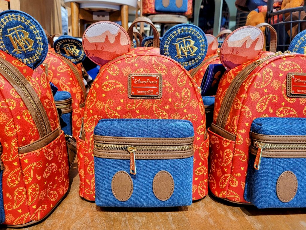 Mickey Mouse- The Main Attraction Loungefly Mini Backpack – Big Thunder Mountain Railroad