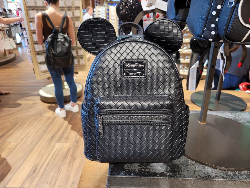 Mickey Mouse Woven Loungefly Mini Backpack Arrives at Walt Disney